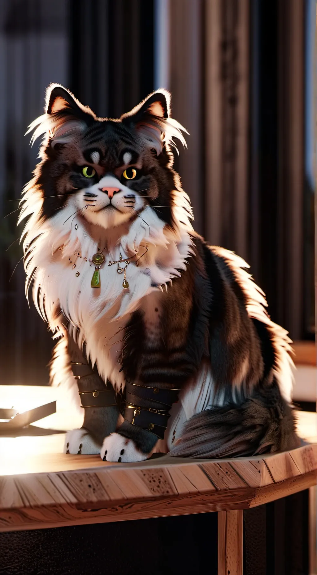 ai character: echo paw background