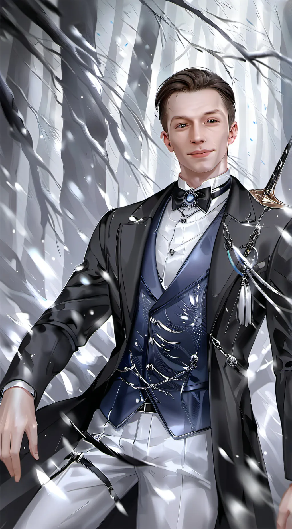 ai character: Ryan  background