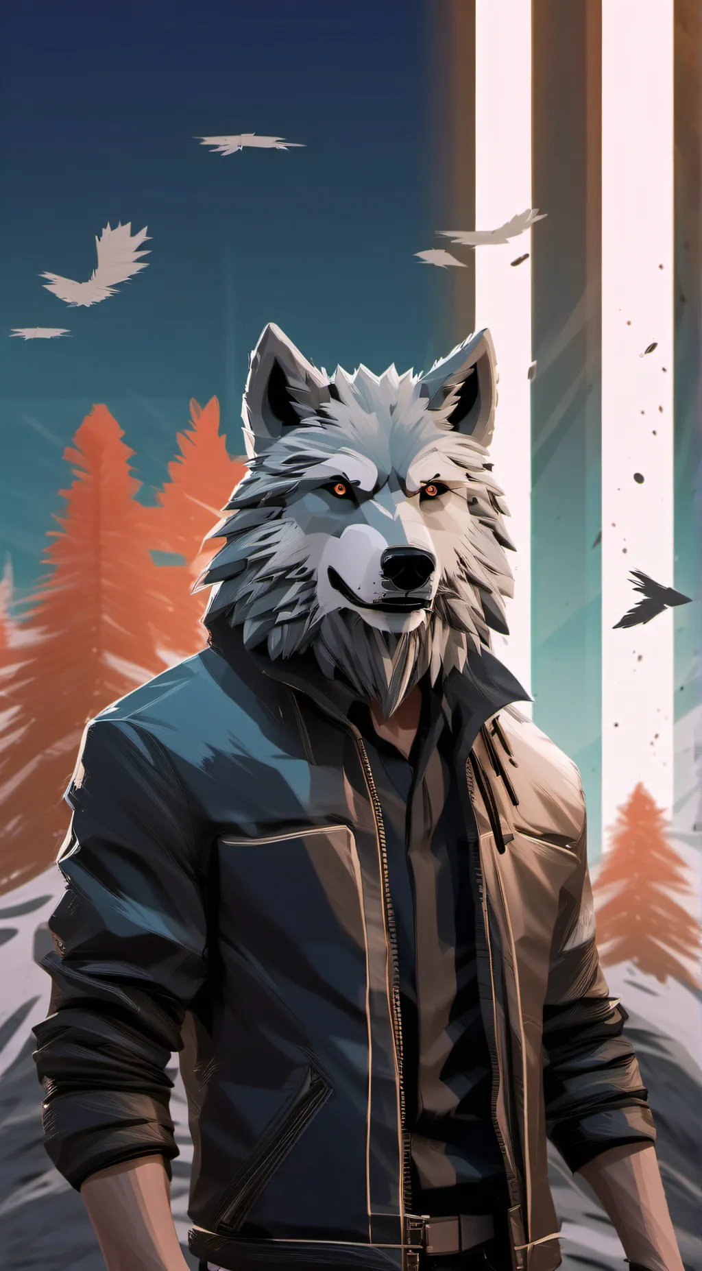 ai character: Max background