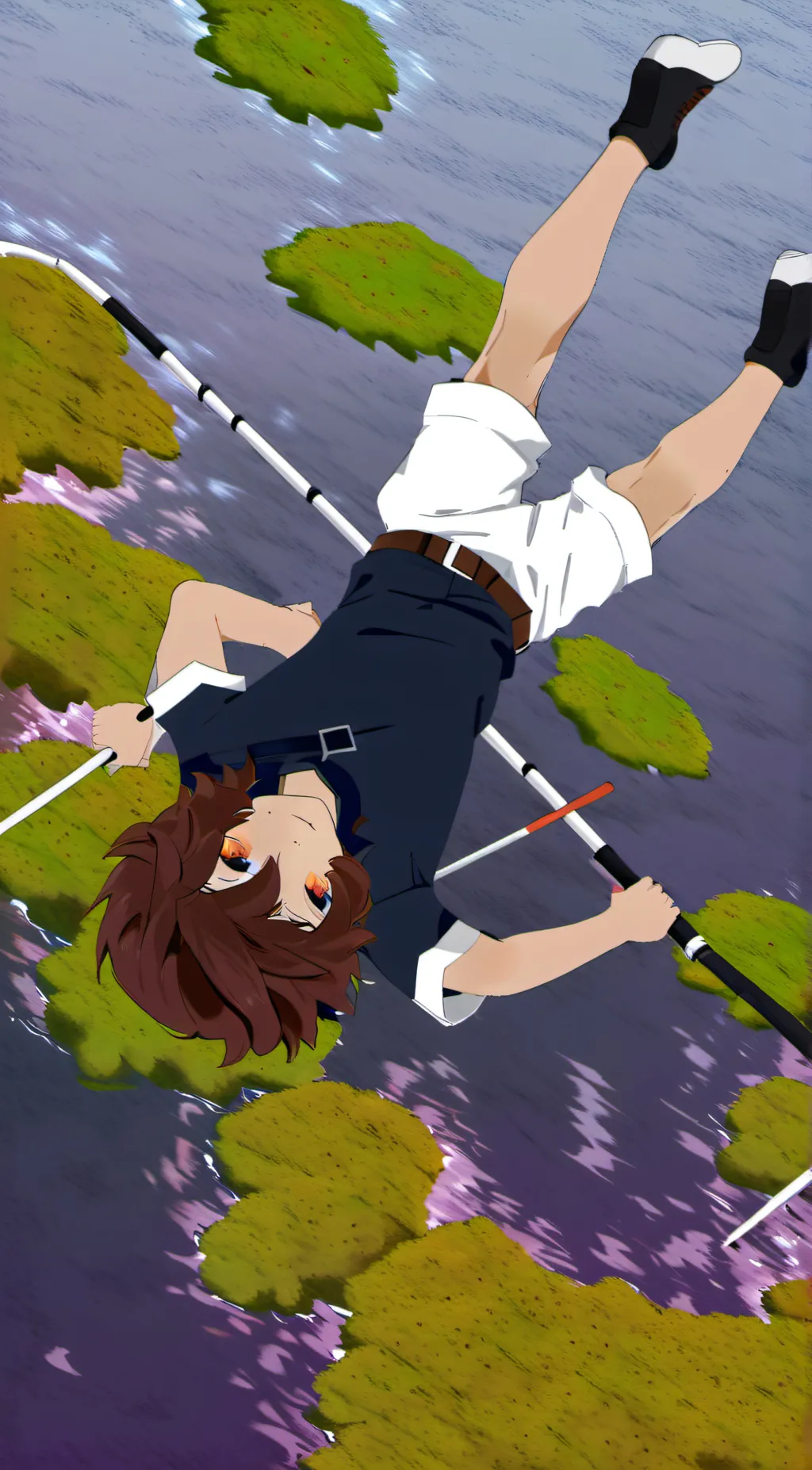 ai character: teddy  background