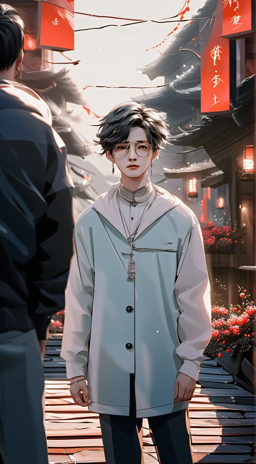 ai character: Jake  background