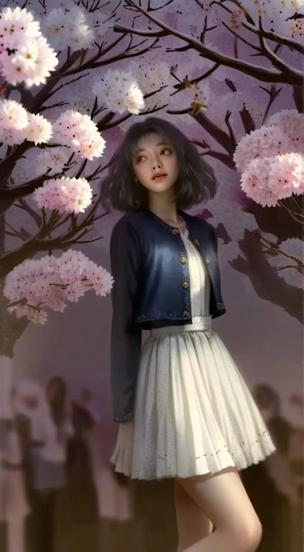 ai character: Miami  background