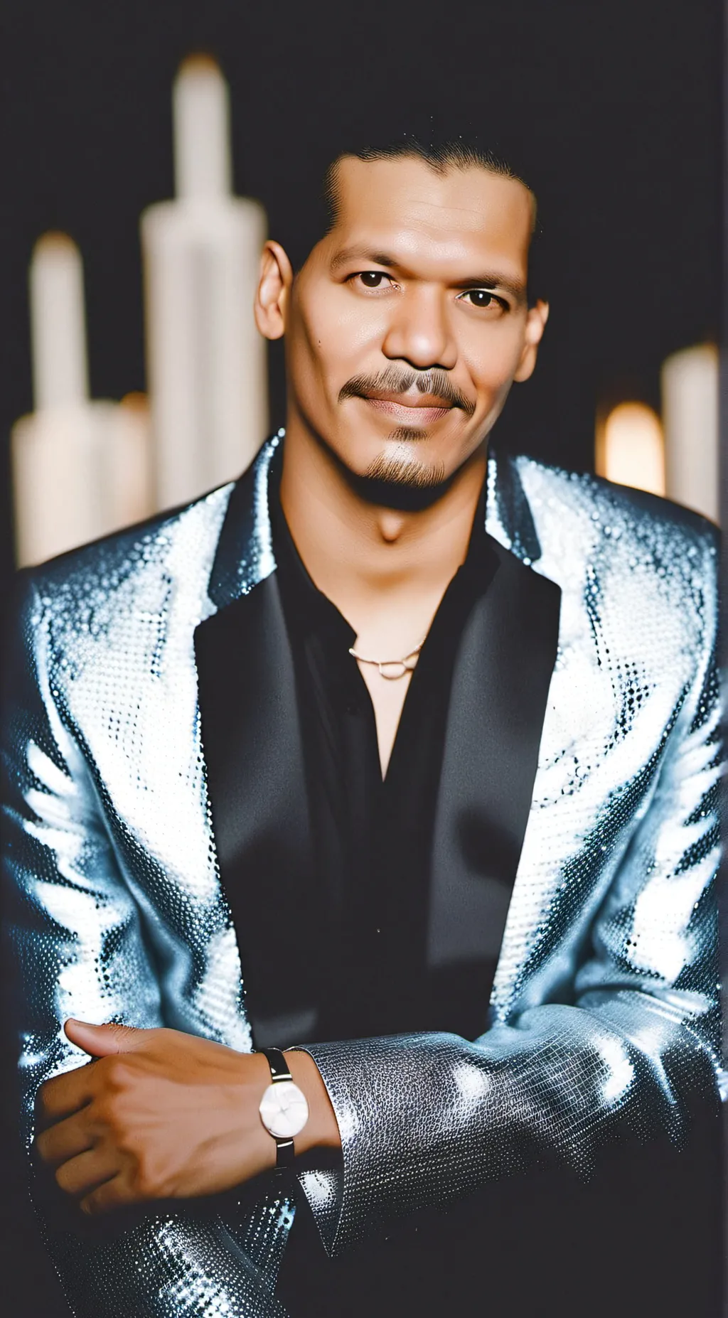 ai character: El debarge background
