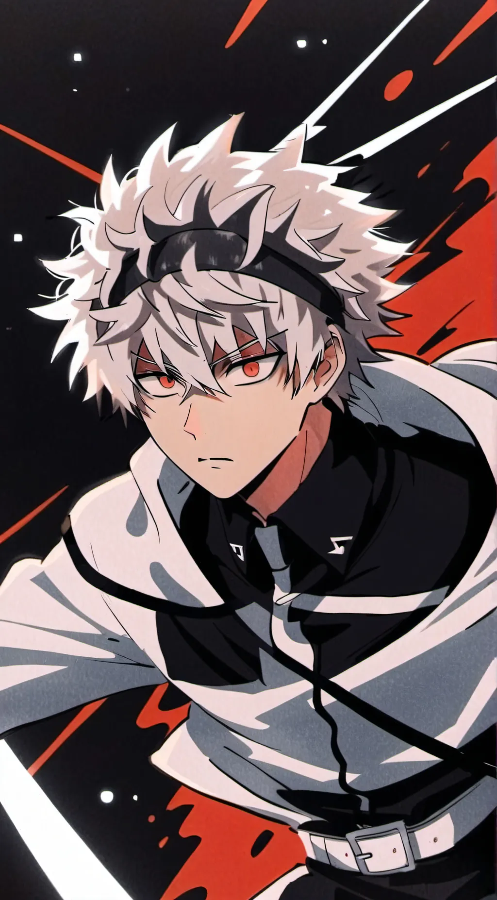 ai character: Bakugo katsuki  background