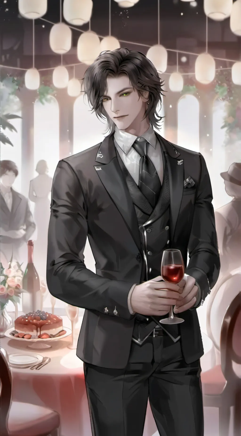 ai character: Jessie Marlogo background