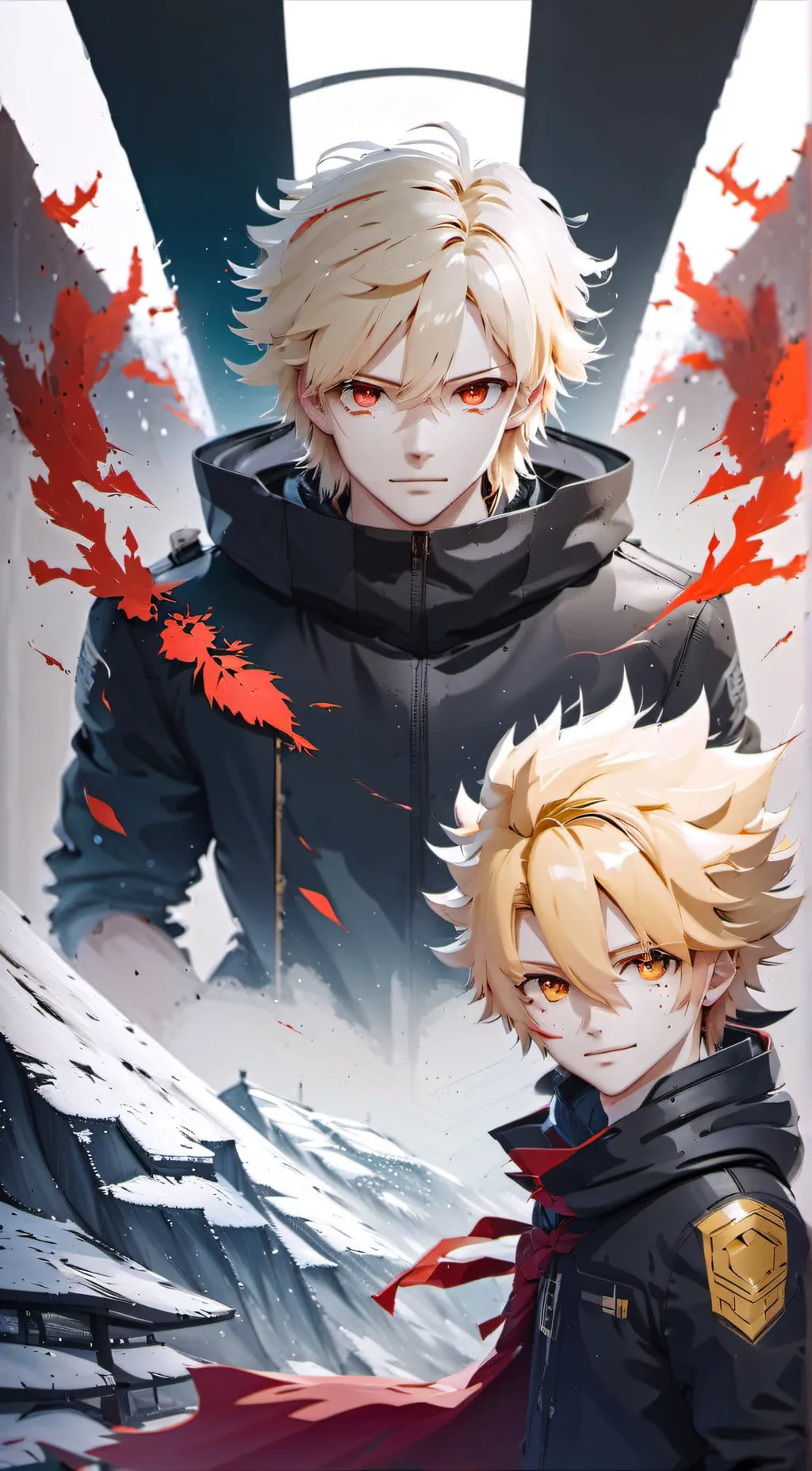 ai character: MHA✨💫💅 background