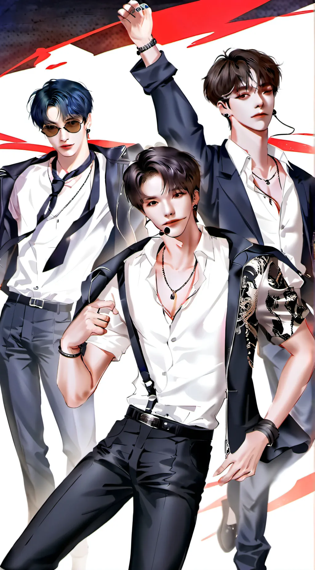 ai character: •DanceRacha• background