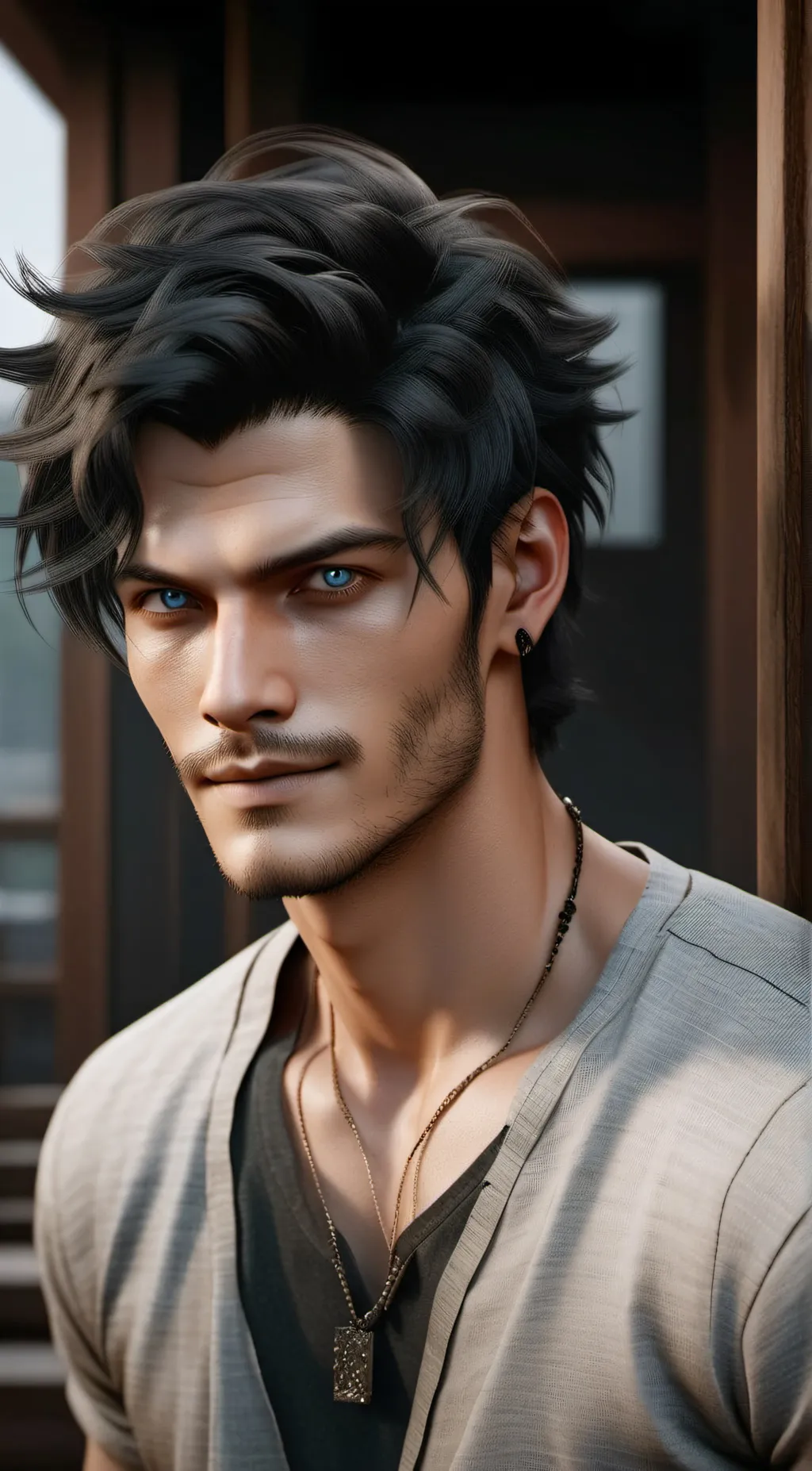 ai character: Steven/Steve background