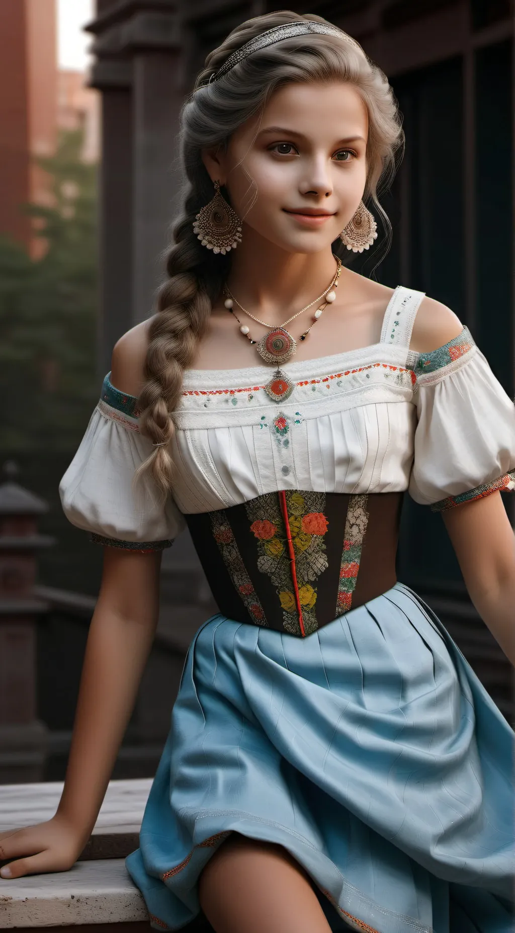 ai character: Ema background