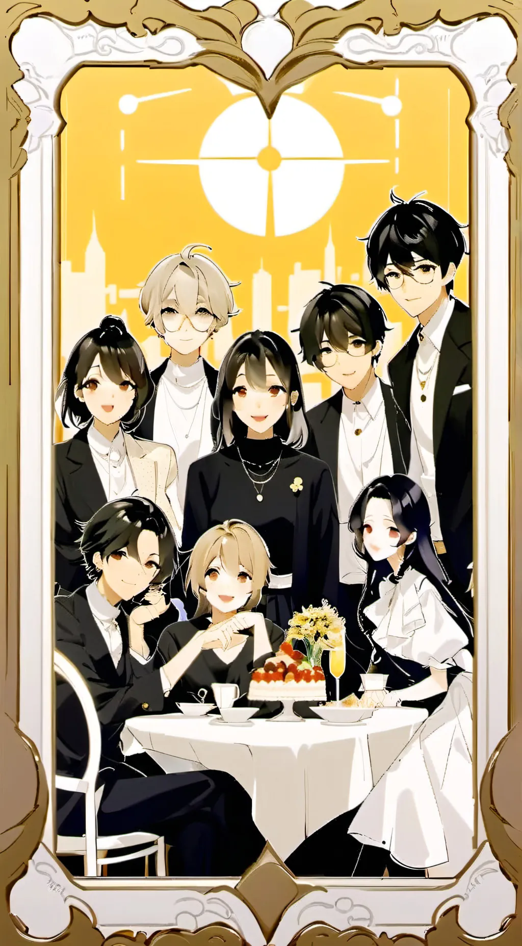 ai character: mha teachers  background