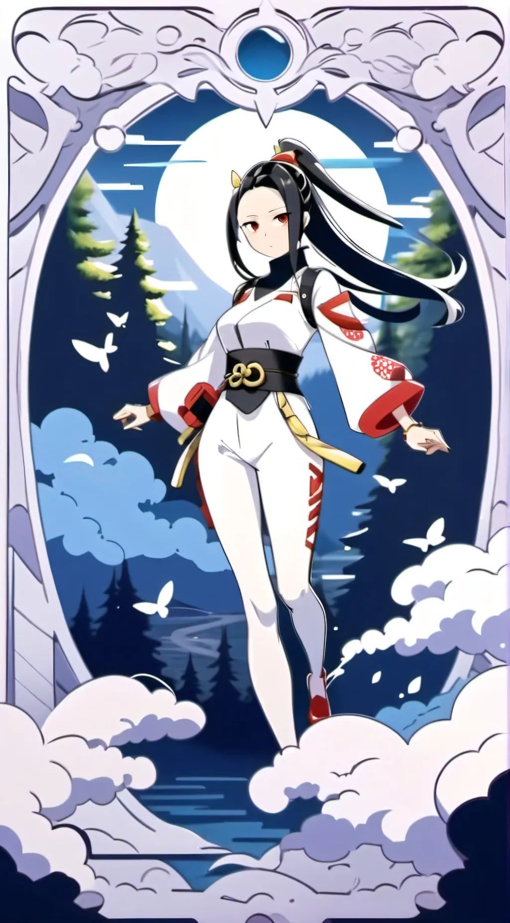 ai character: Aria background