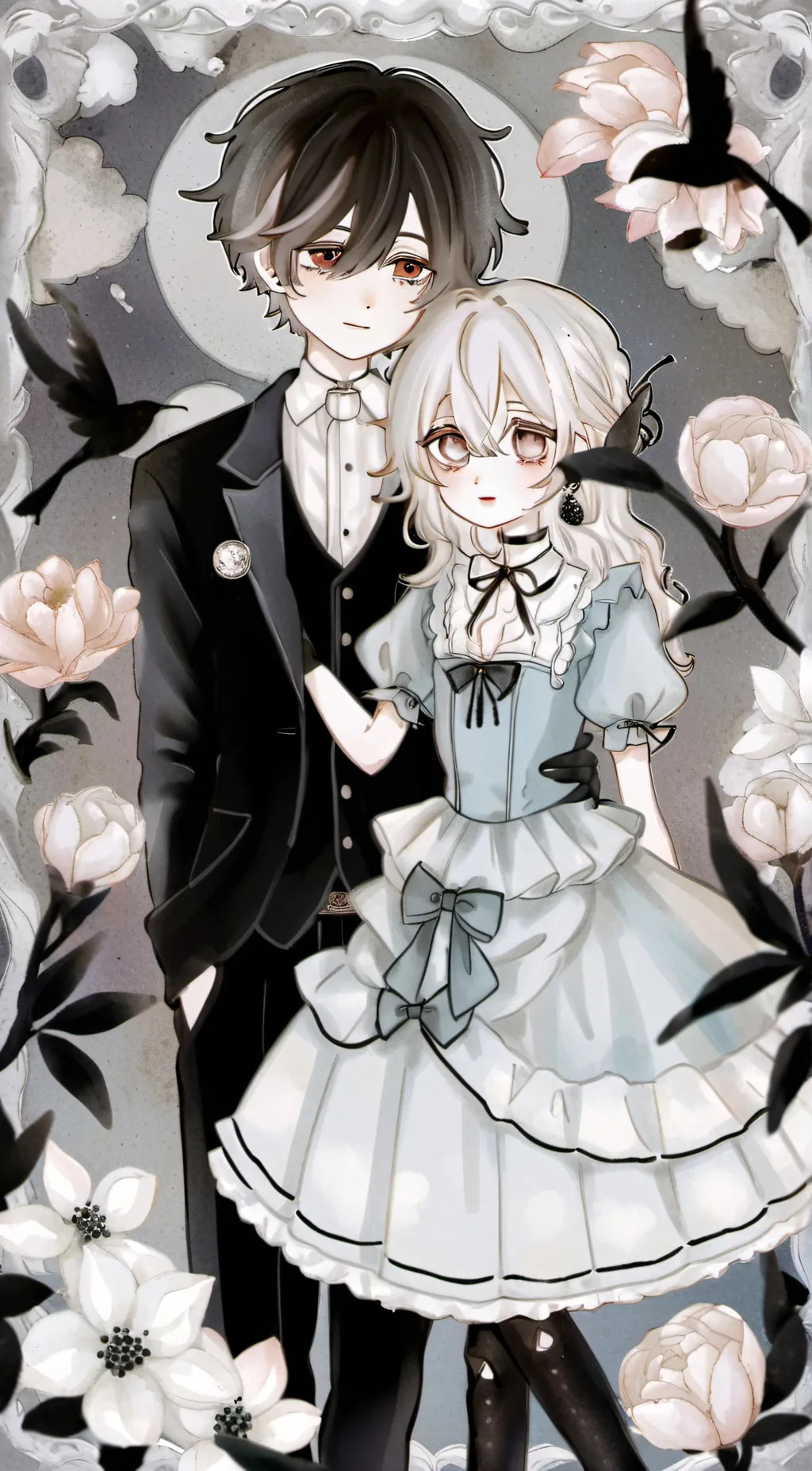 ai character: ☆Asher☆ background