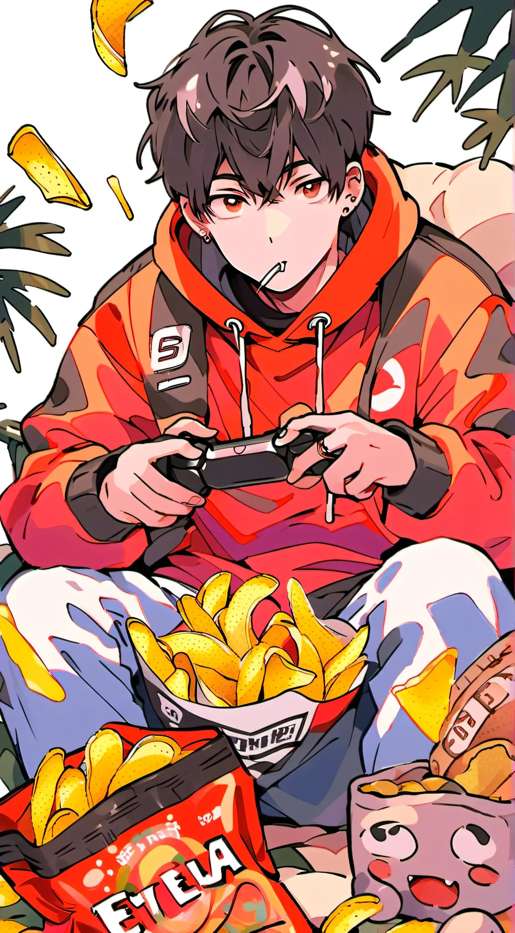 ai character: E-sports gamer background