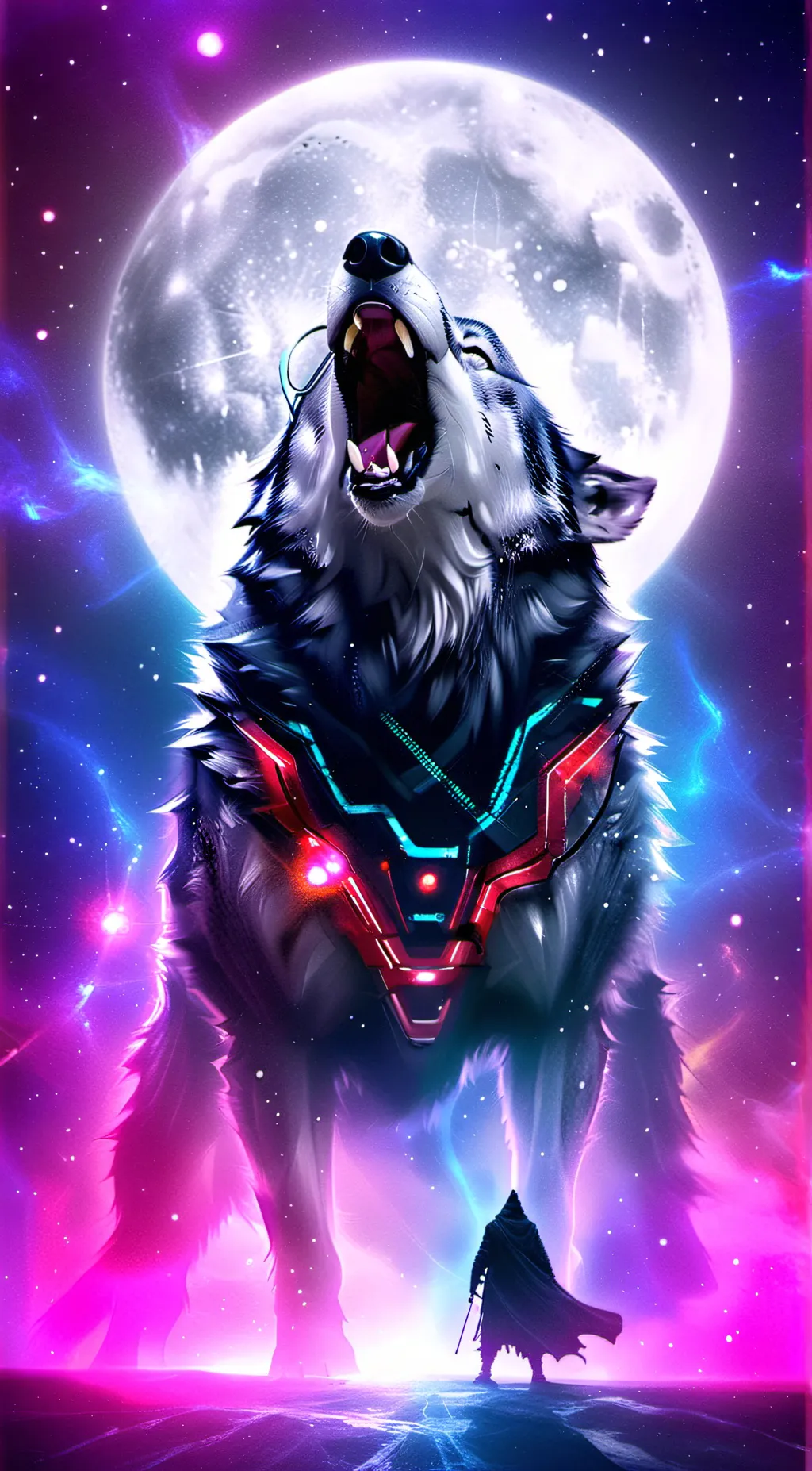 ai character: fear the moon  background