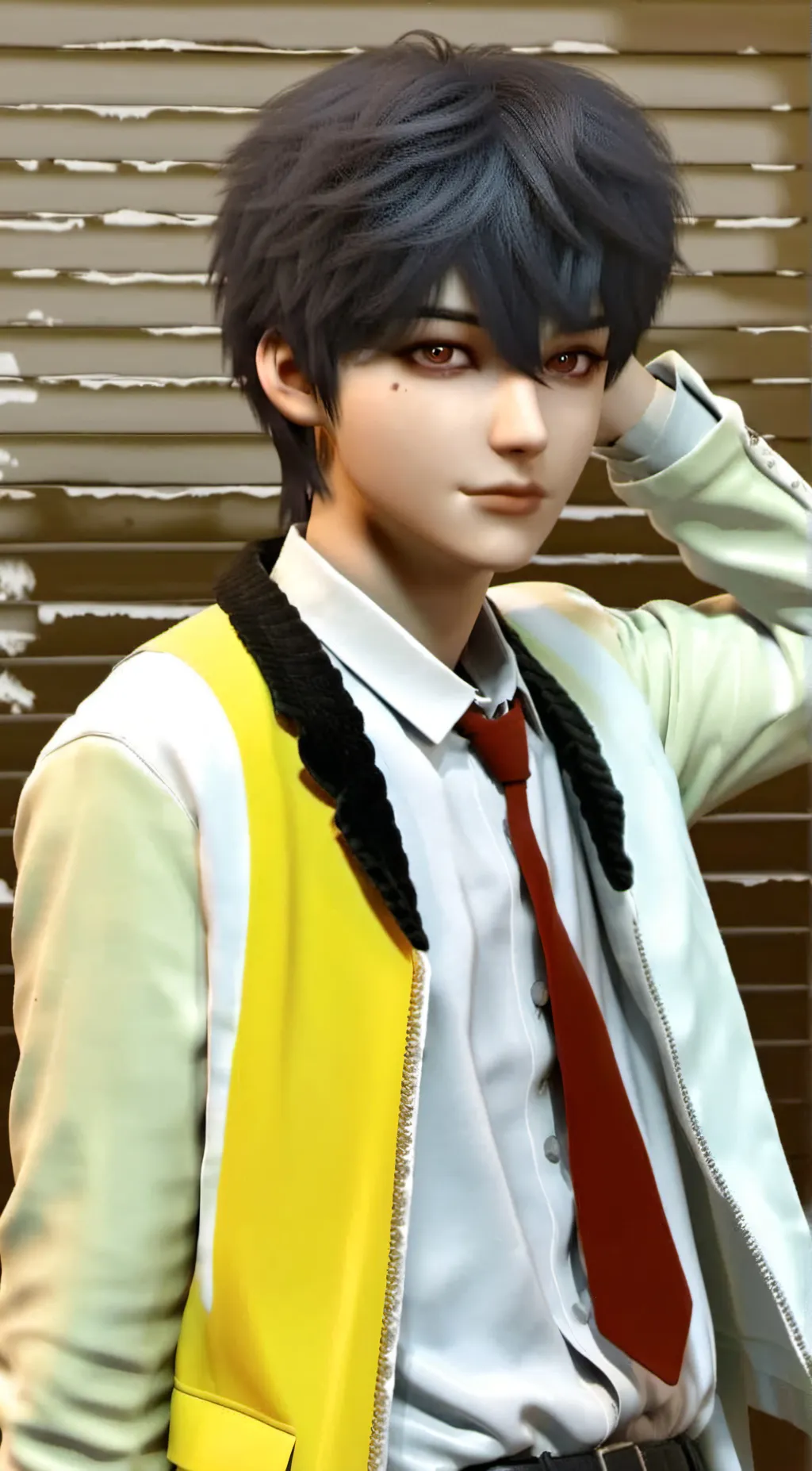 ai character: Jay  background