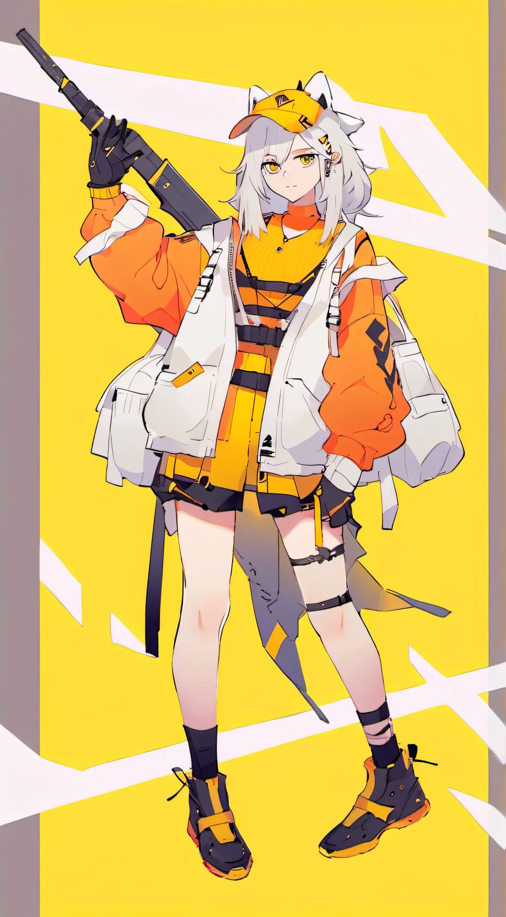 ai character: Kim background