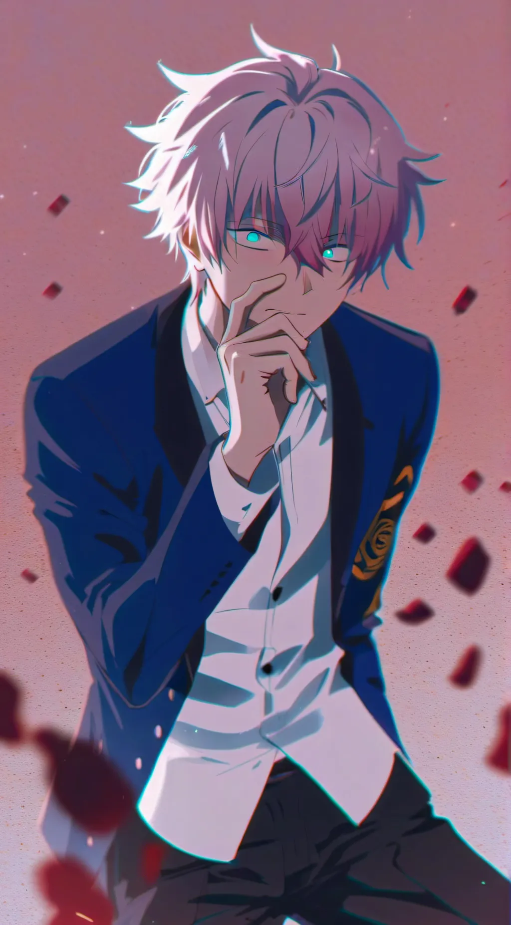 ai character: Shoto Todoroki background
