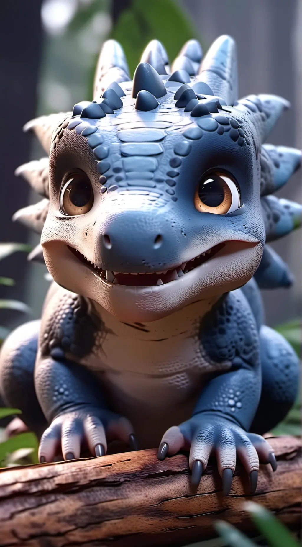 ai character: Camp, Cretaceous background