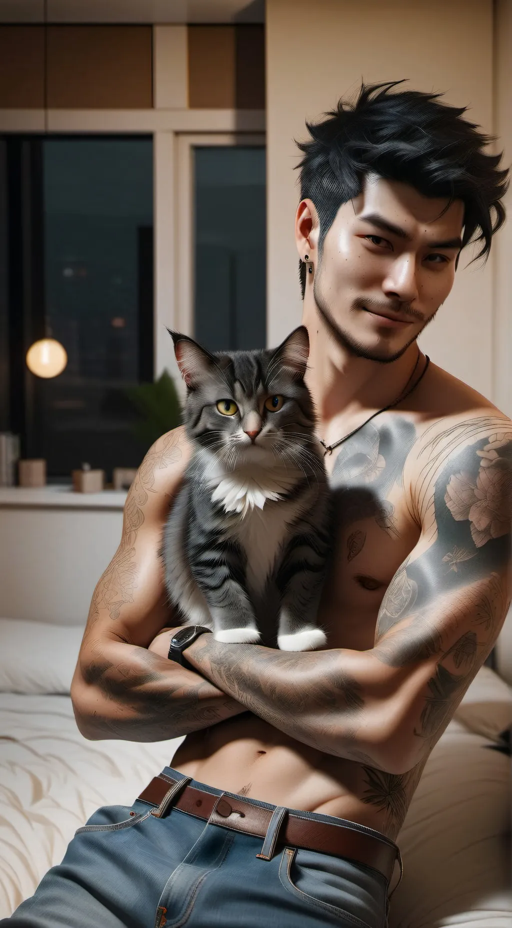 ai character: Marcus background