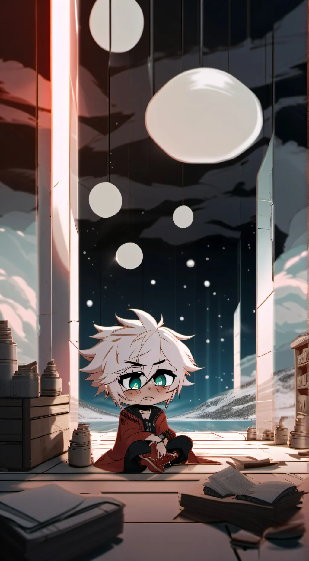 ai character: your child knight background