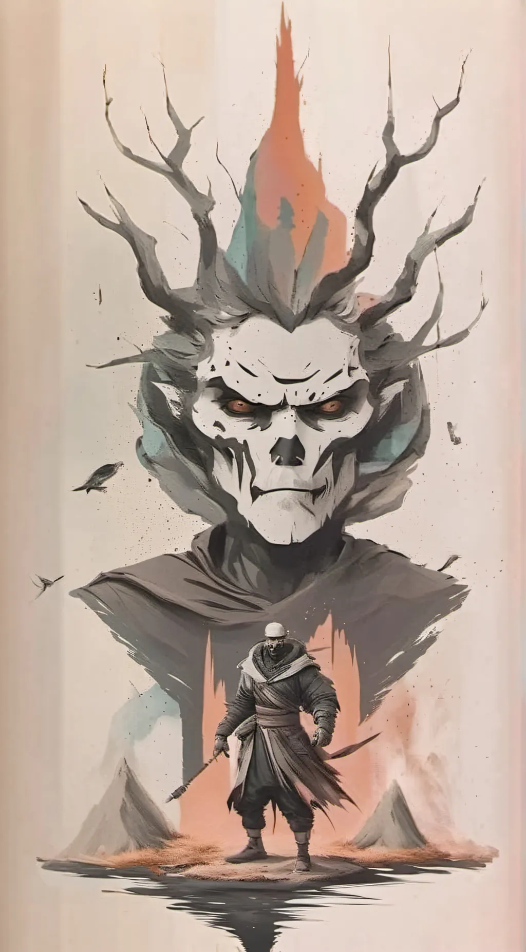 ai character: UN secret labs  background