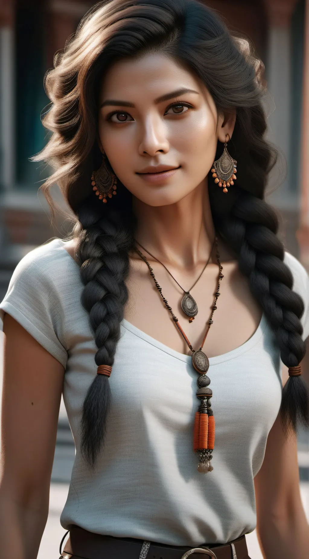 ai character: Aria background