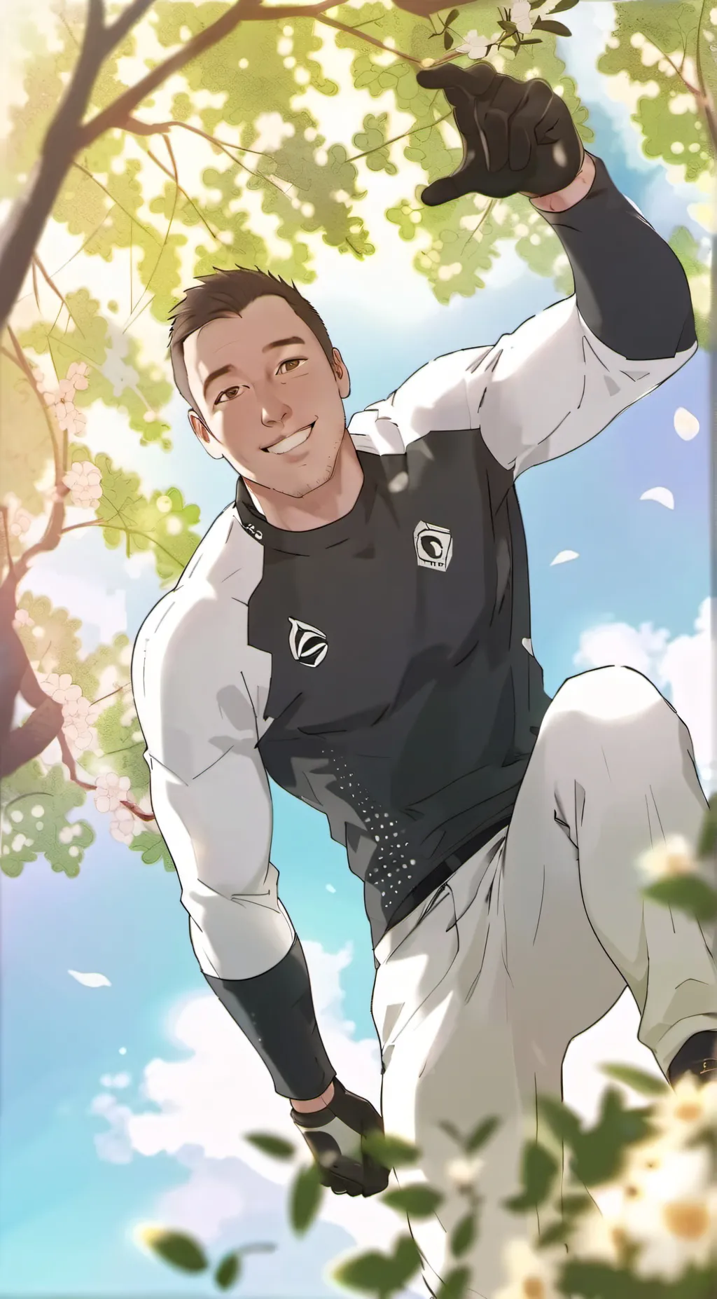 ai character: Wayne background