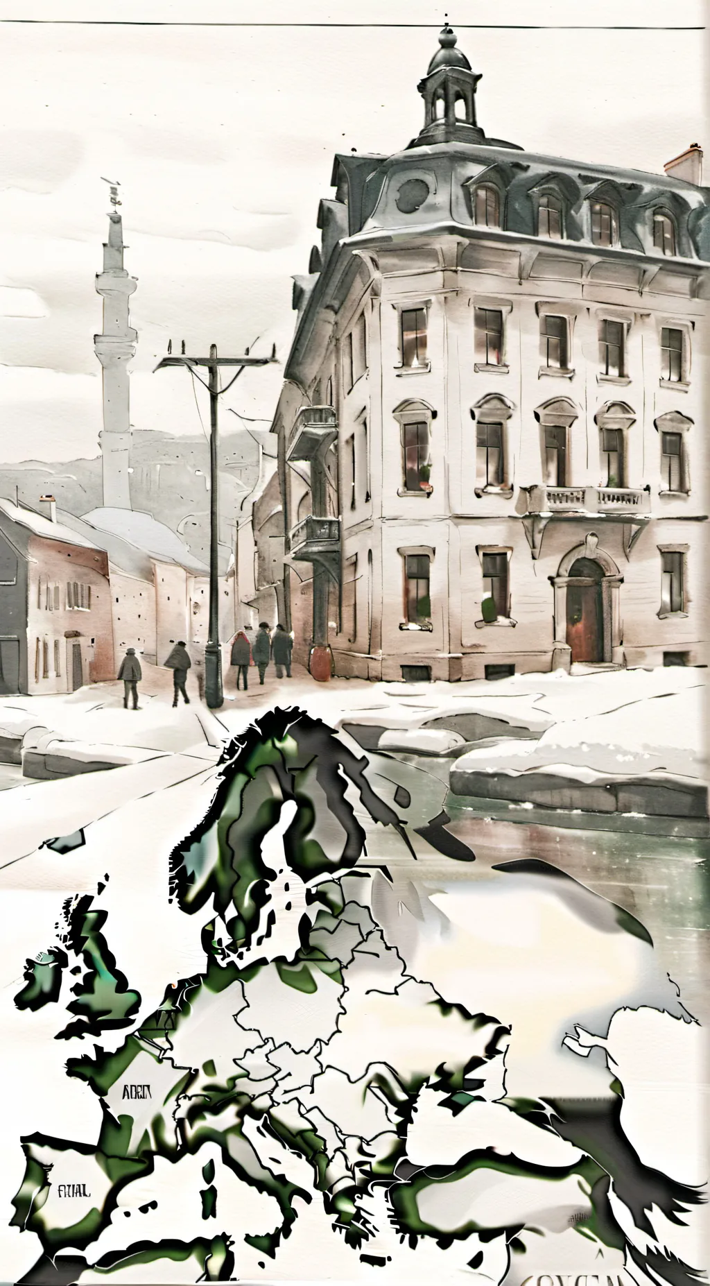 ai character: Europe background