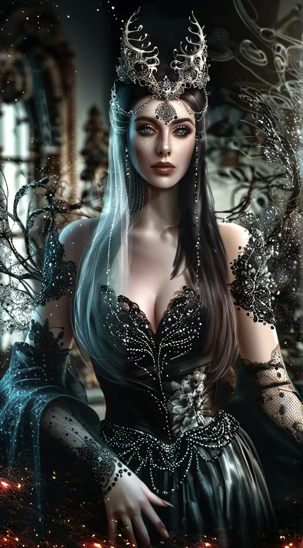 ai character: Ghost of Garden background