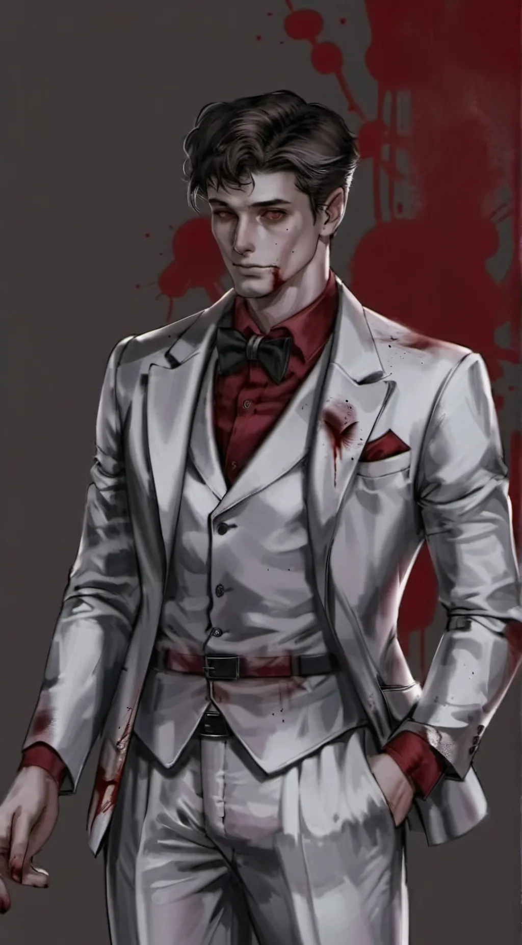 ai character: The milk man background