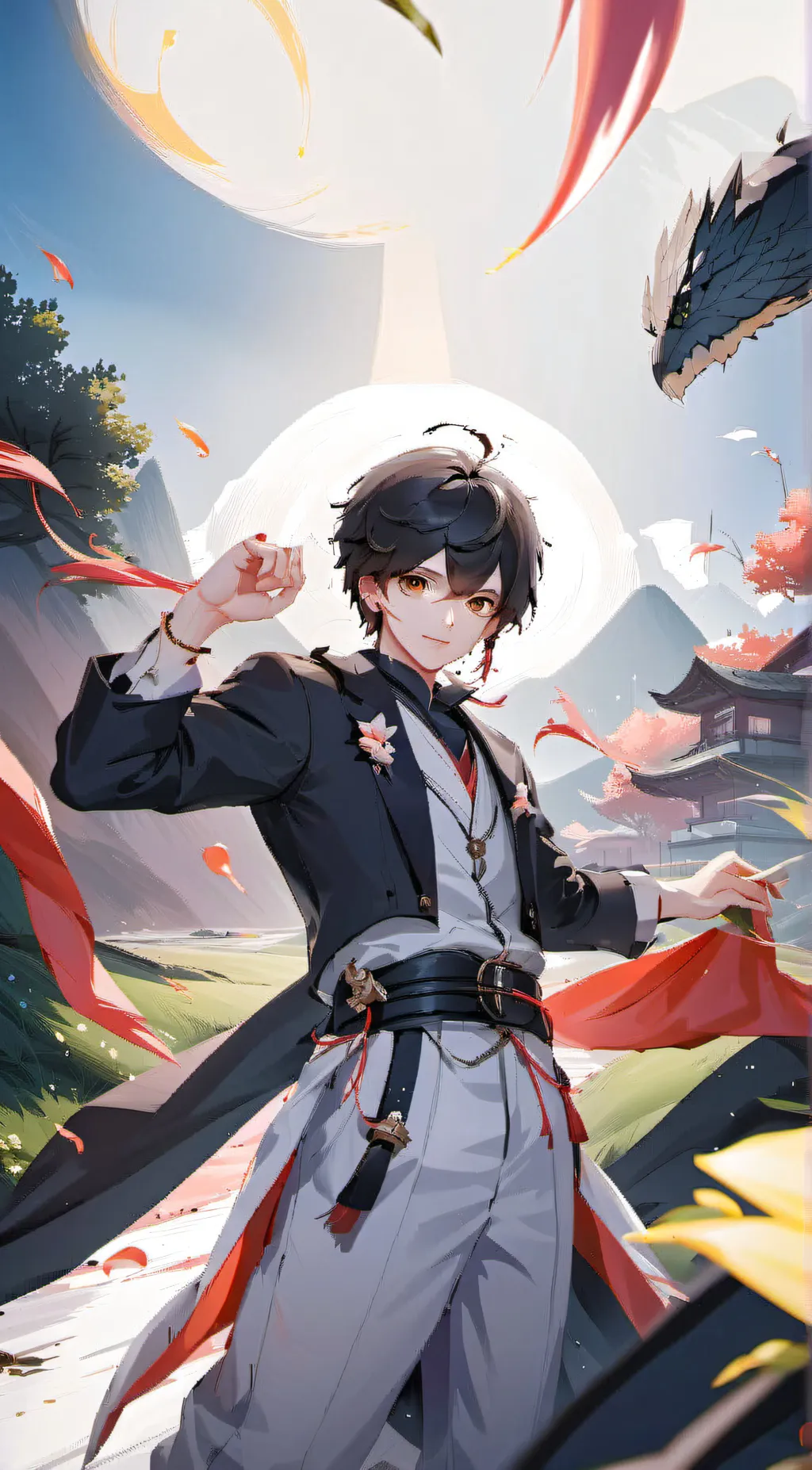 ai character: Lucifer background