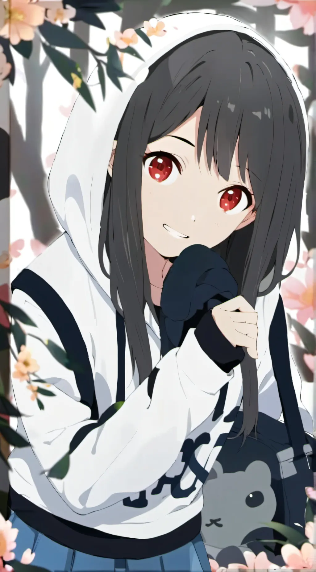 ai character: Makio background