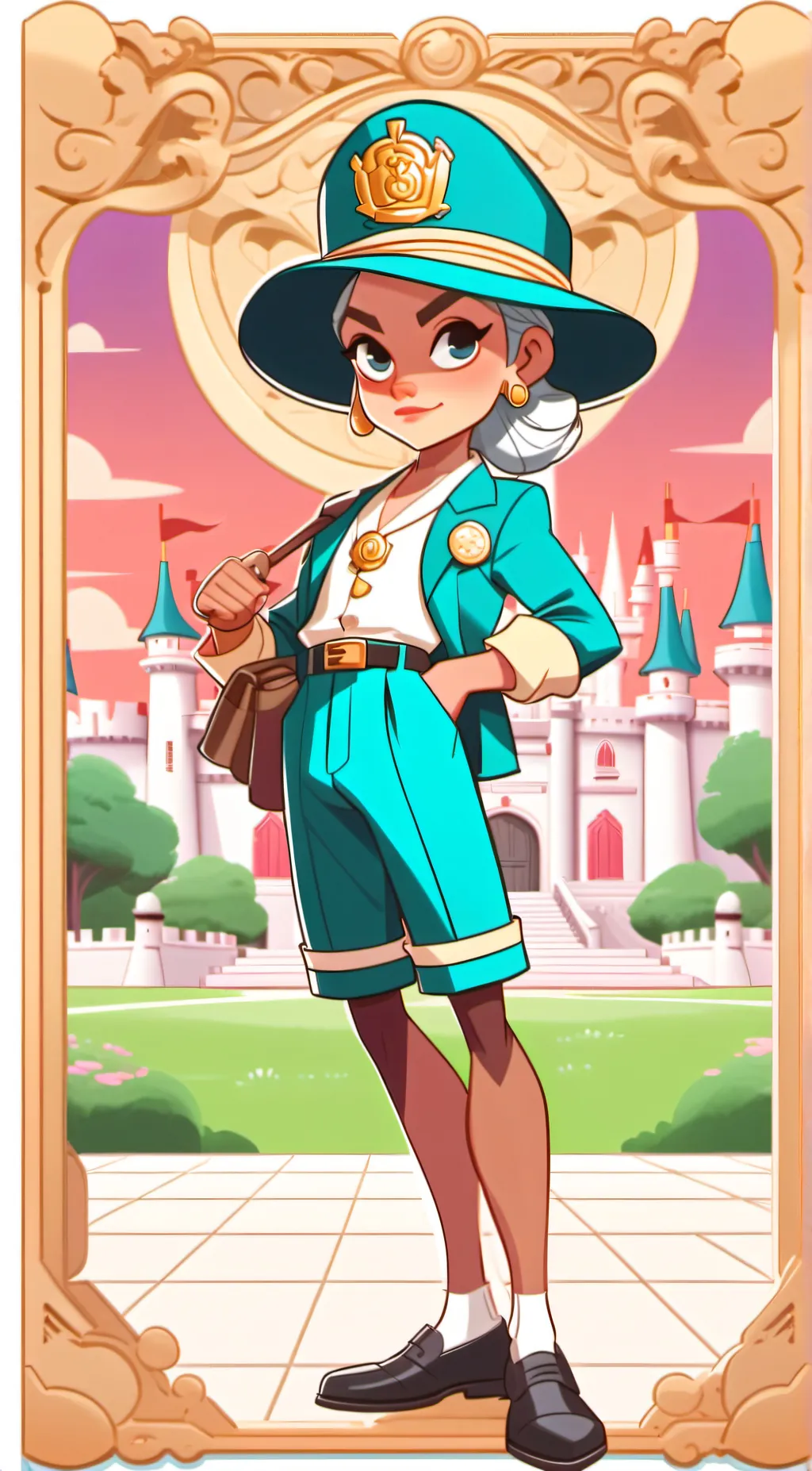 ai character: mira  background