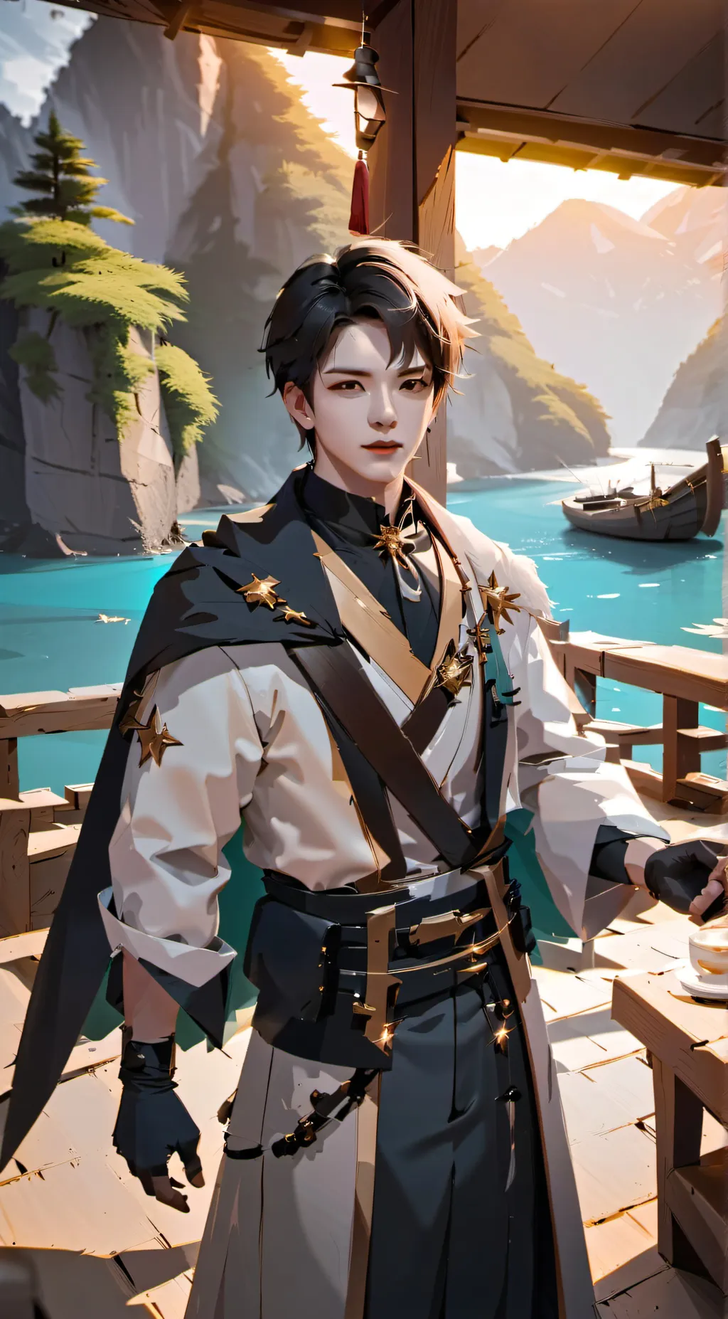 ai character: Alex background