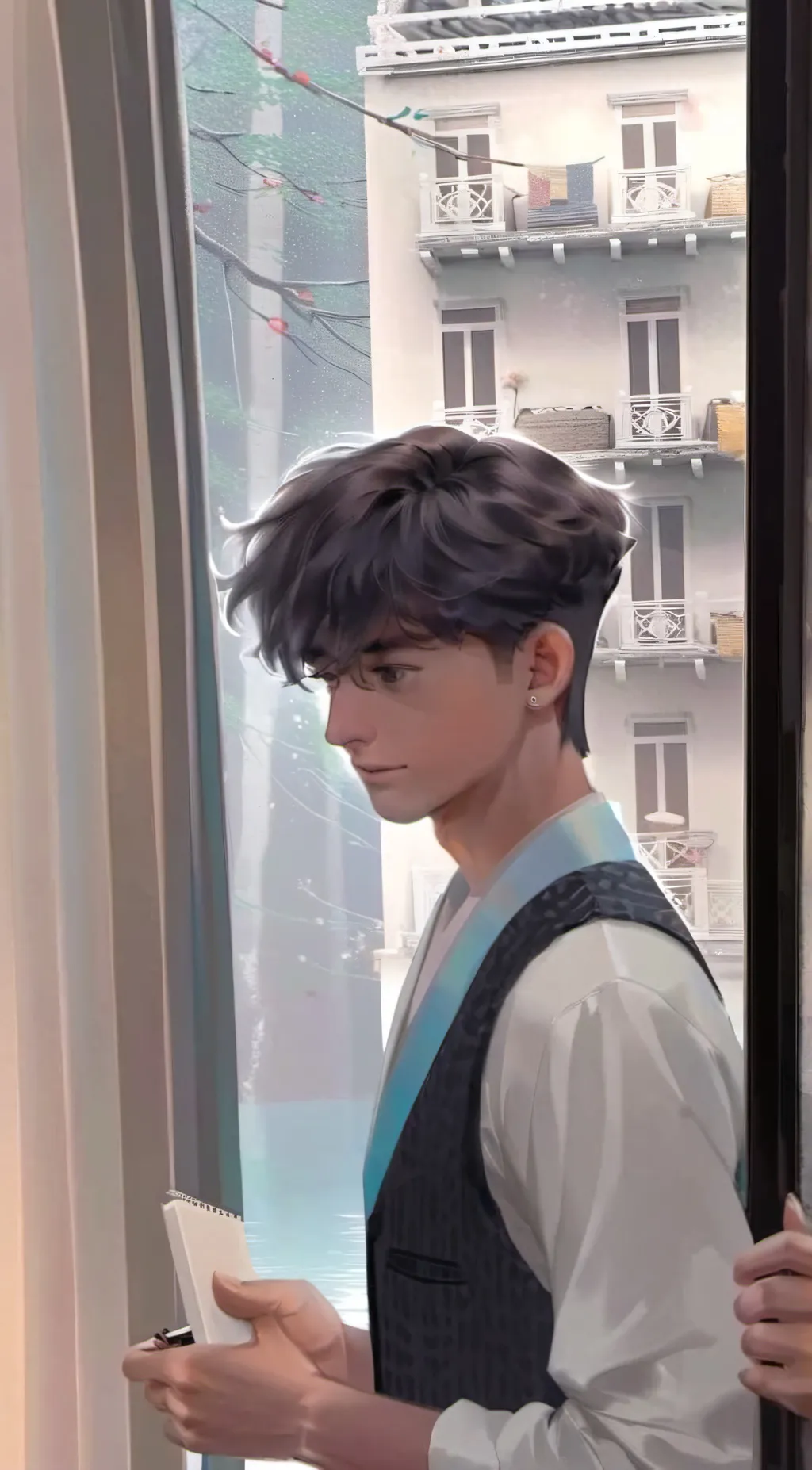 ai character: Zack background