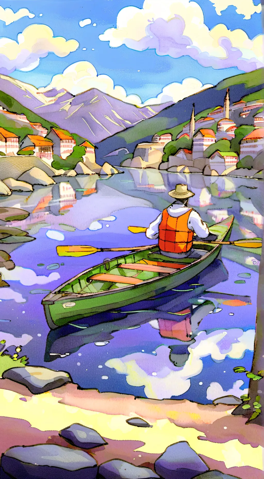 ai character: Hazbin Hotel background