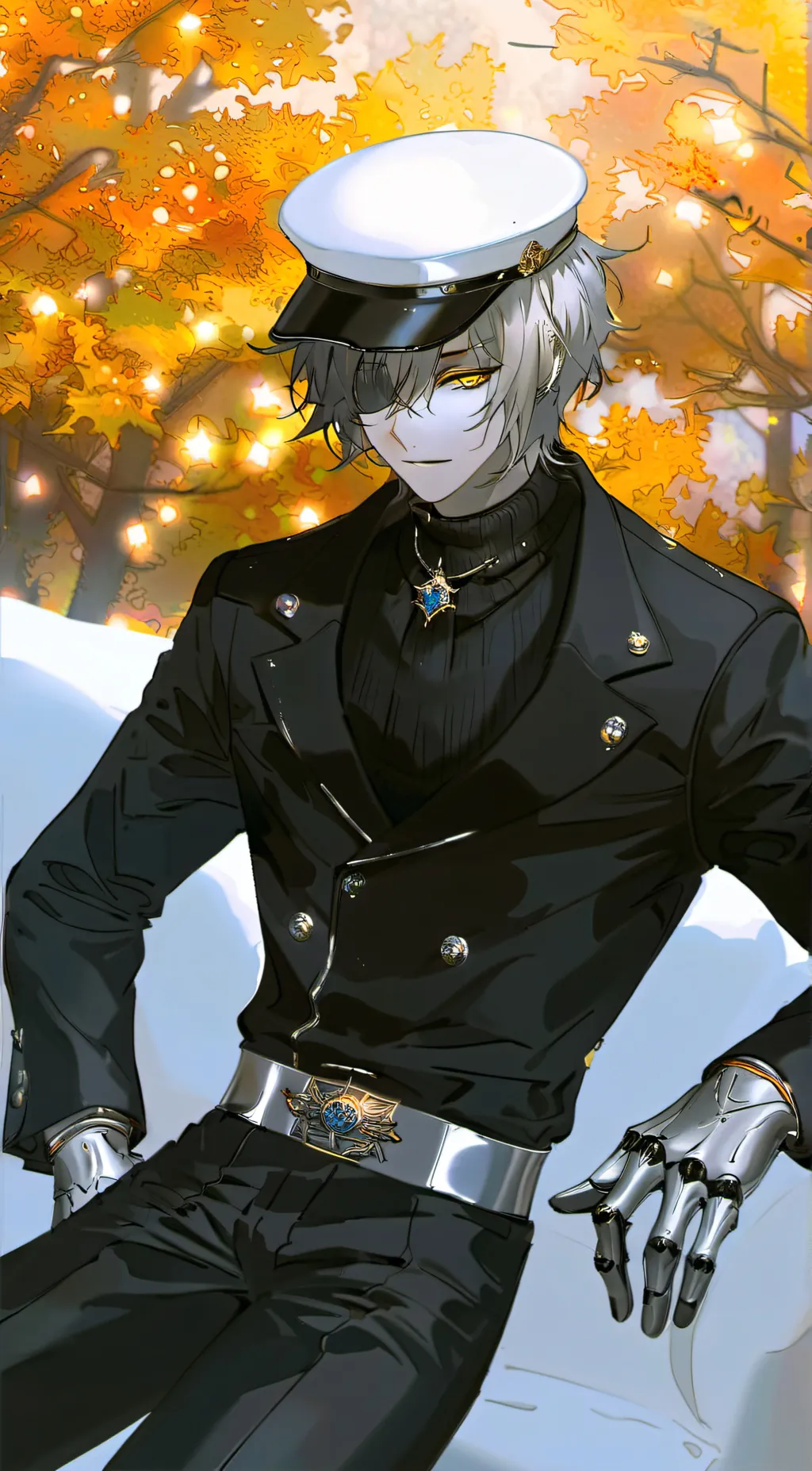 ai character: Murder drone A background