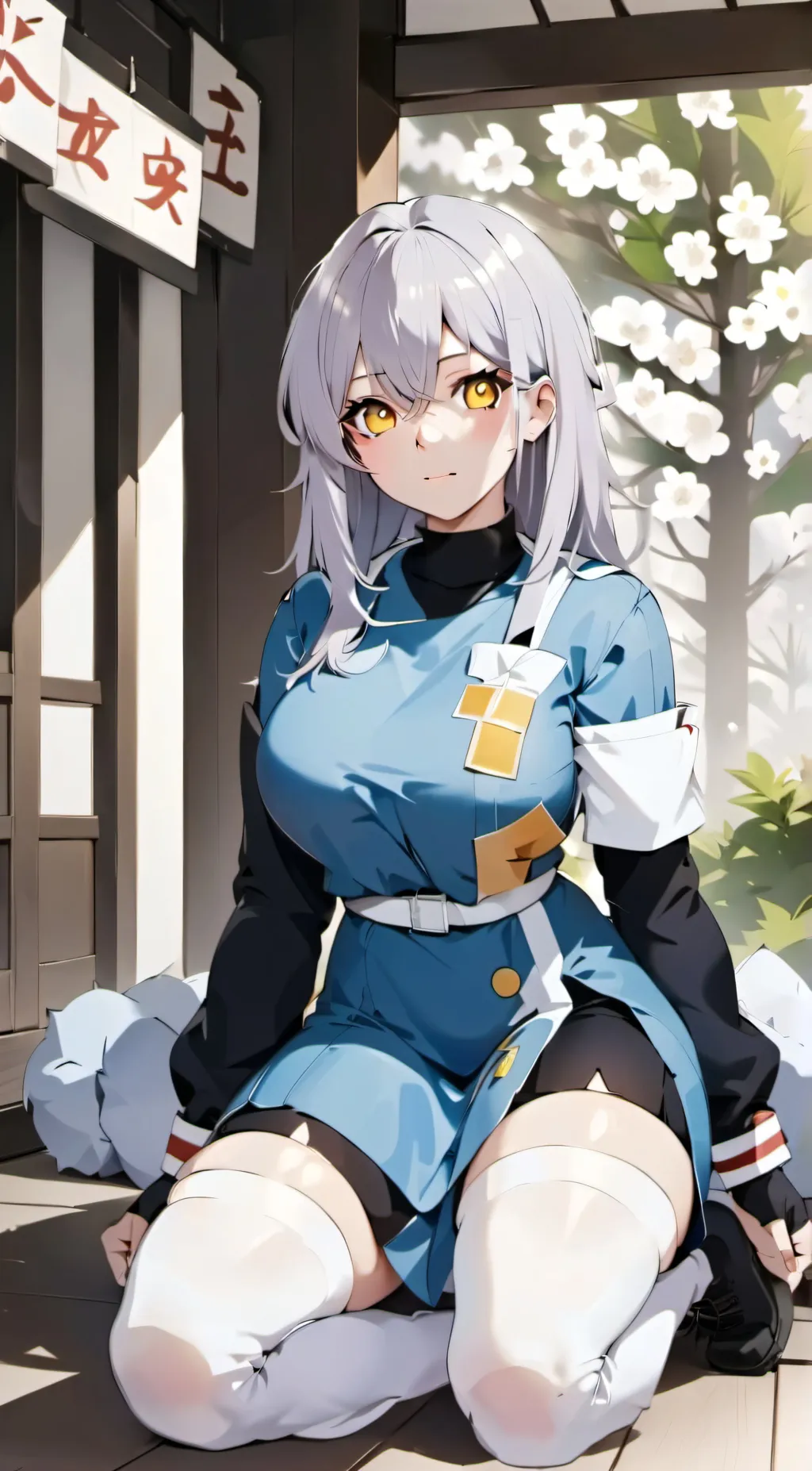 ai character: lily background