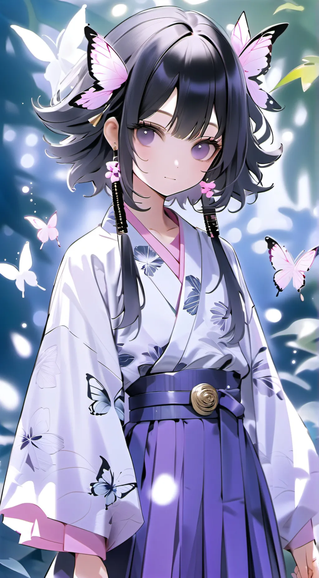 ai character: Demon slayer background