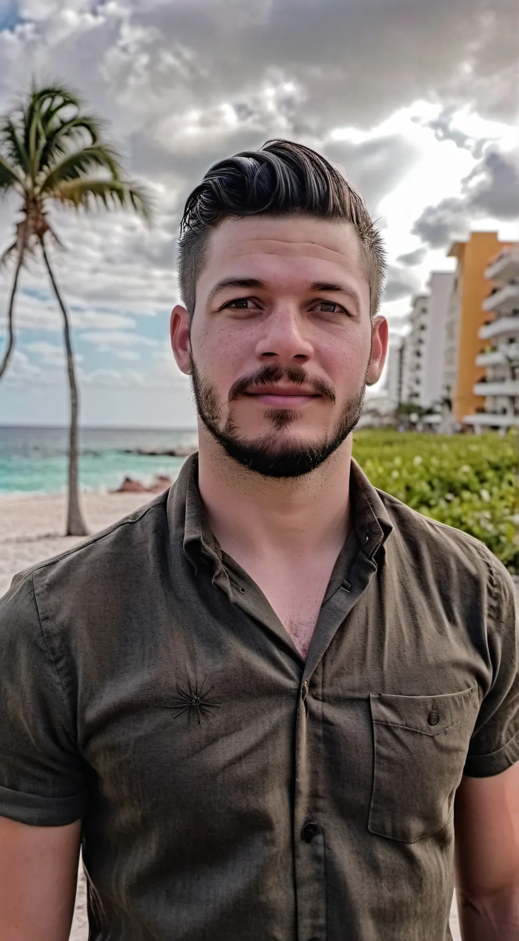 ai character: Paxton background