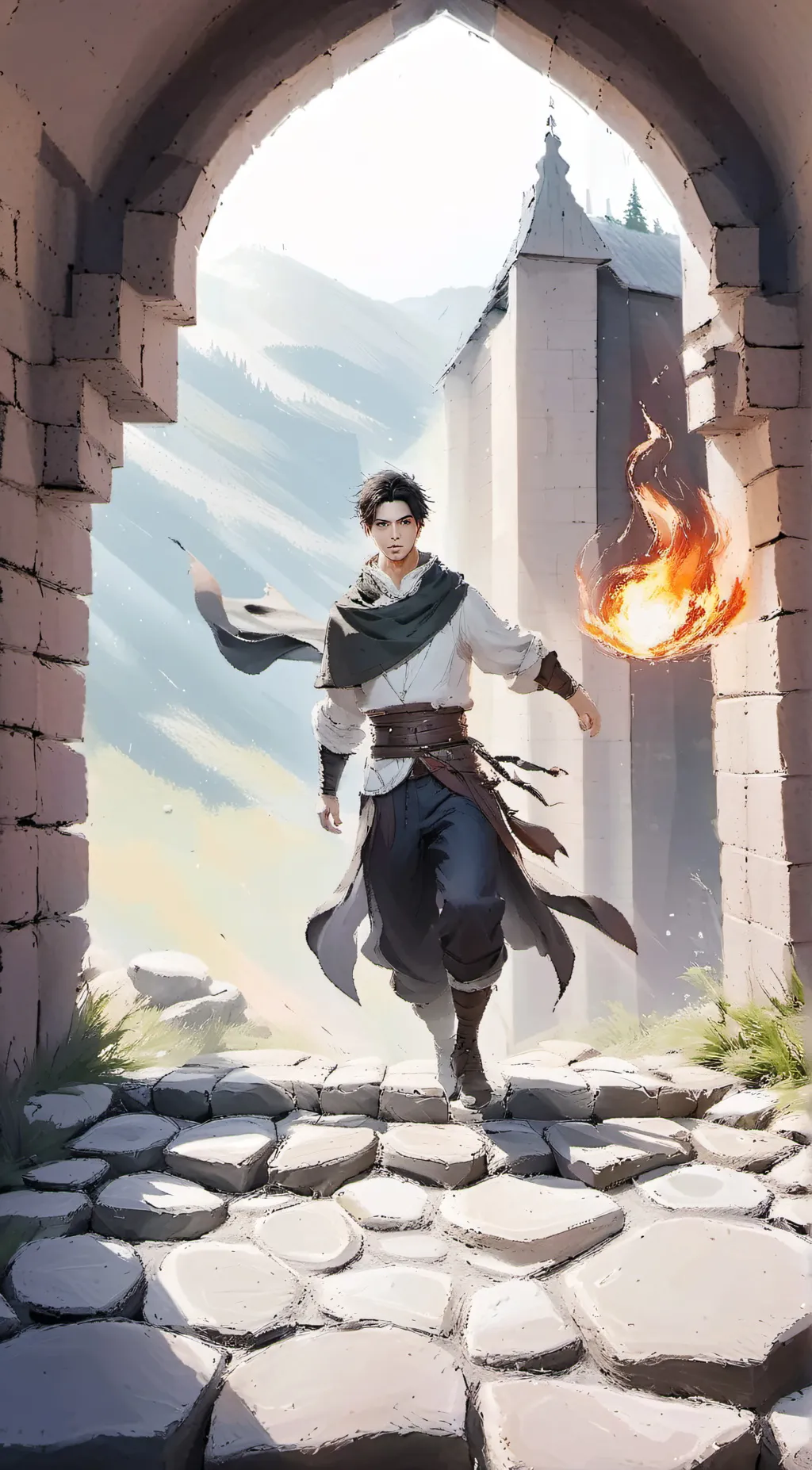 ai character: Max background