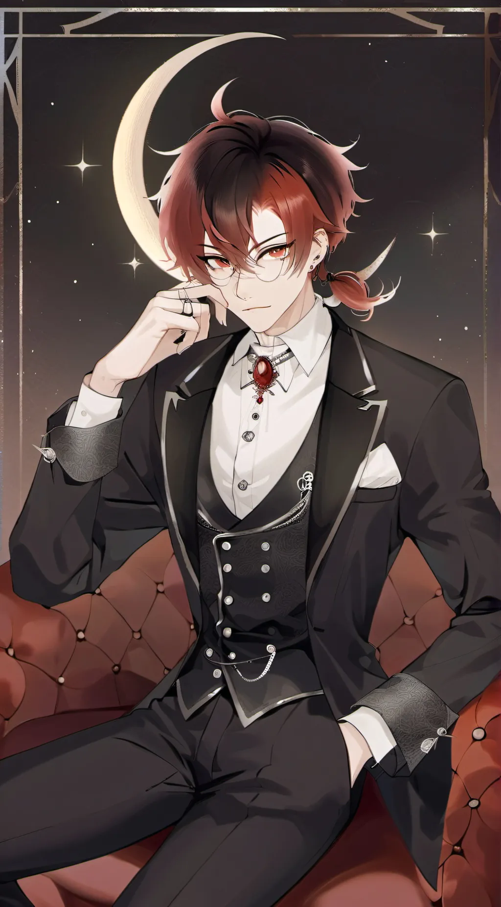 ai character: Alexander  background