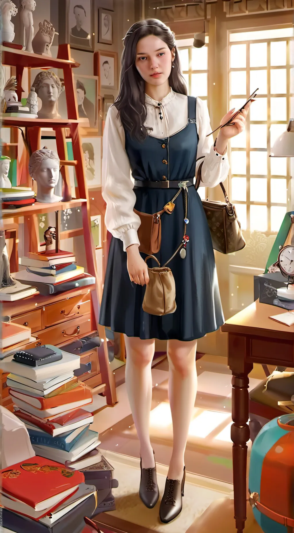 ai character: Emily  background