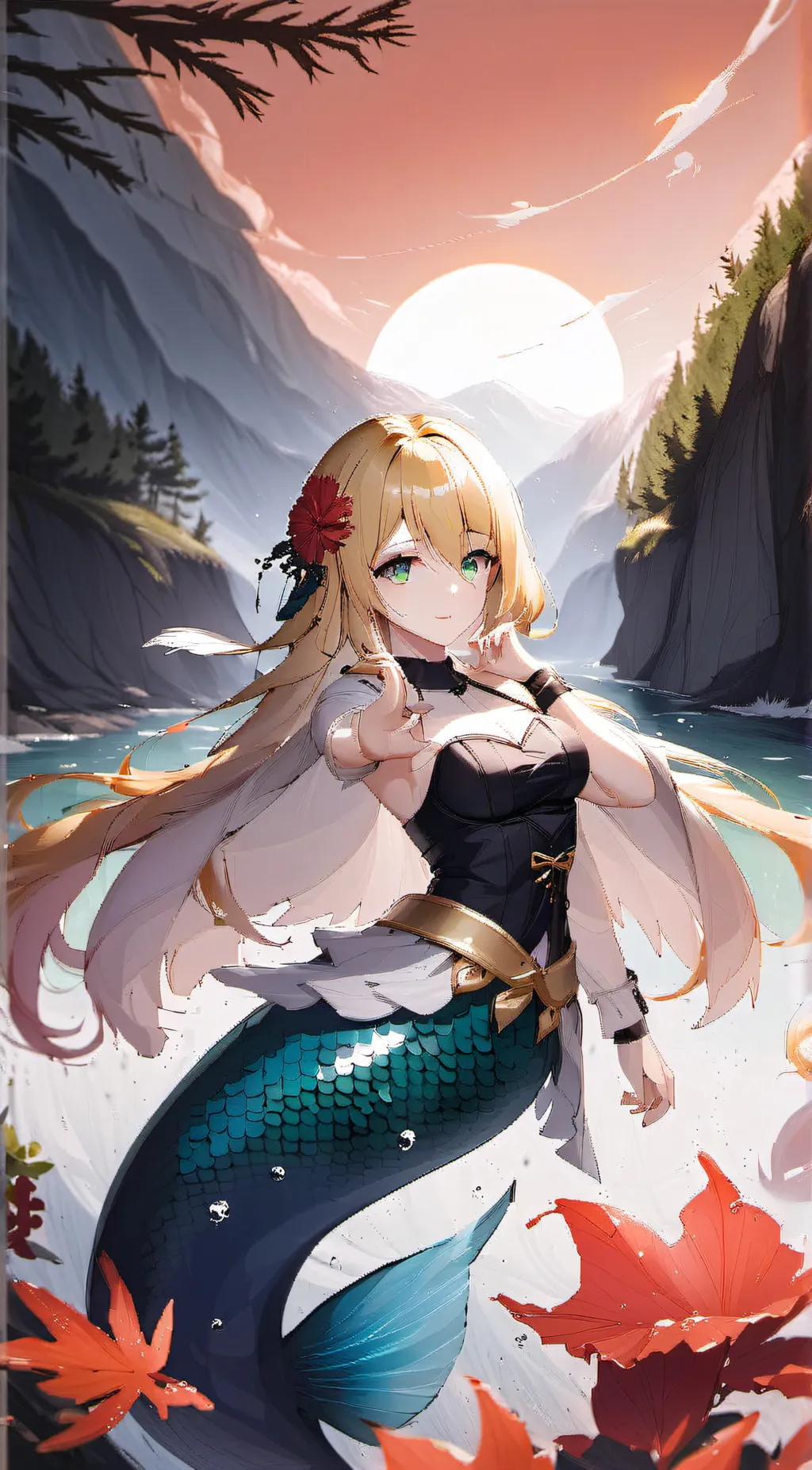 ai character: Ricky  background