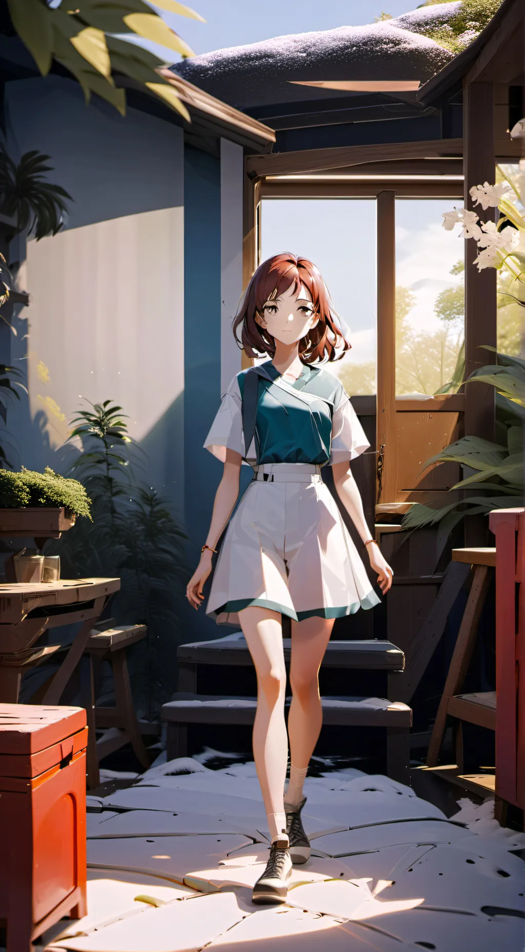 ai character: Marian  background