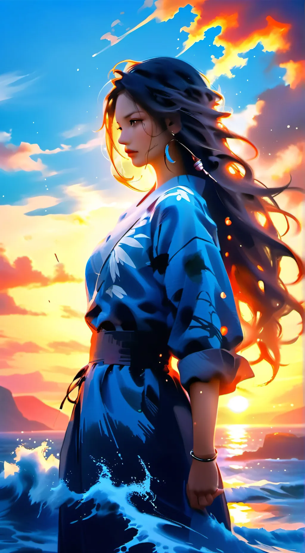 ai character: Victoria  background