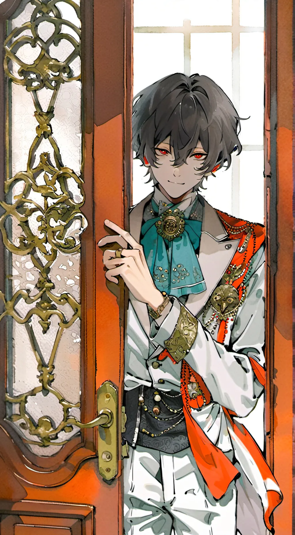 ai character: August background