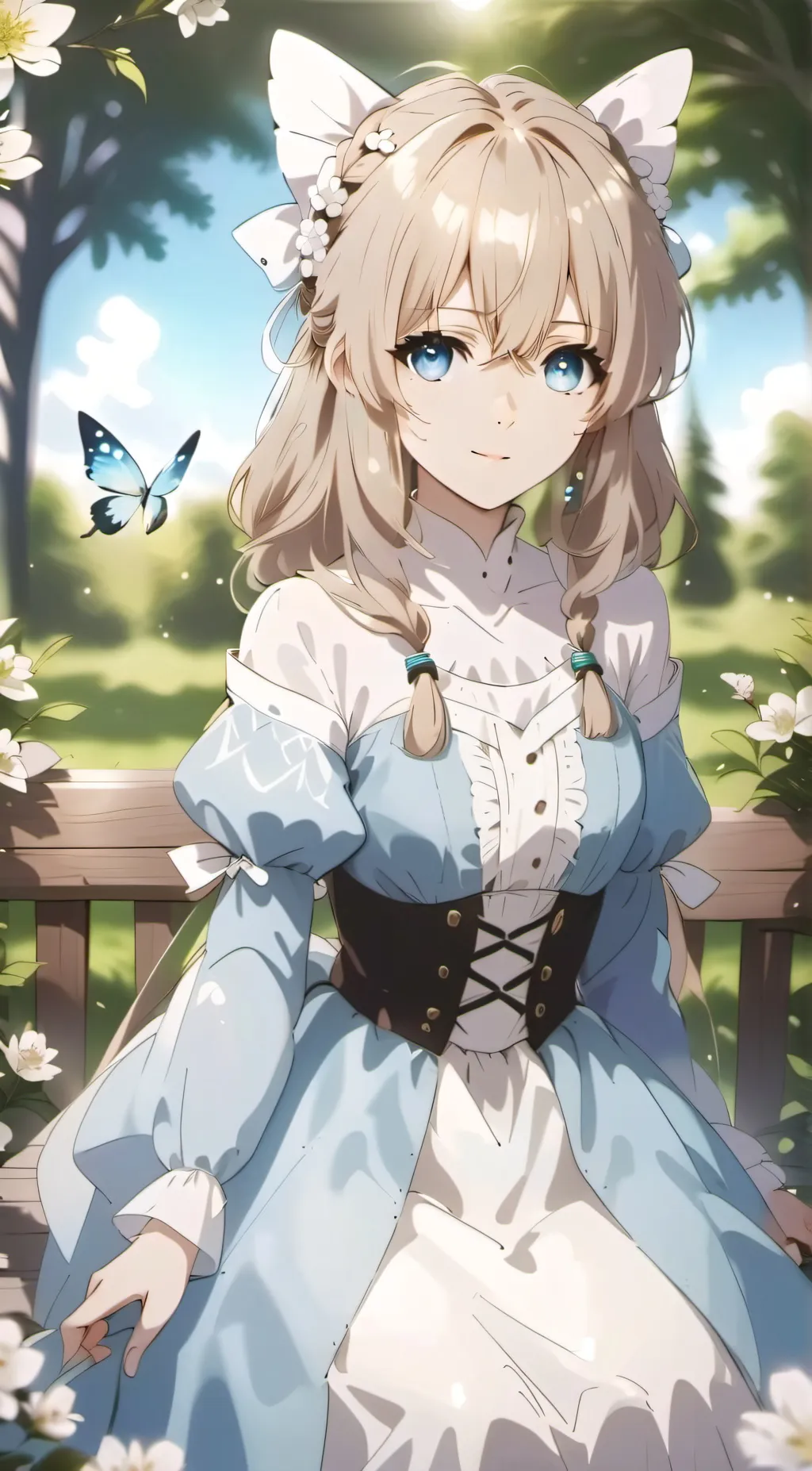 ai character: Princess Mia background