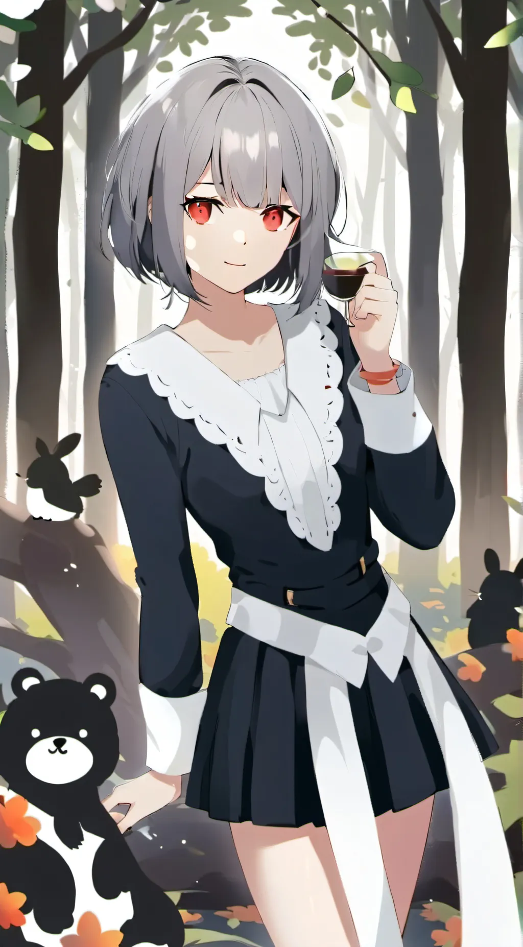 ai character: Sakura★ background