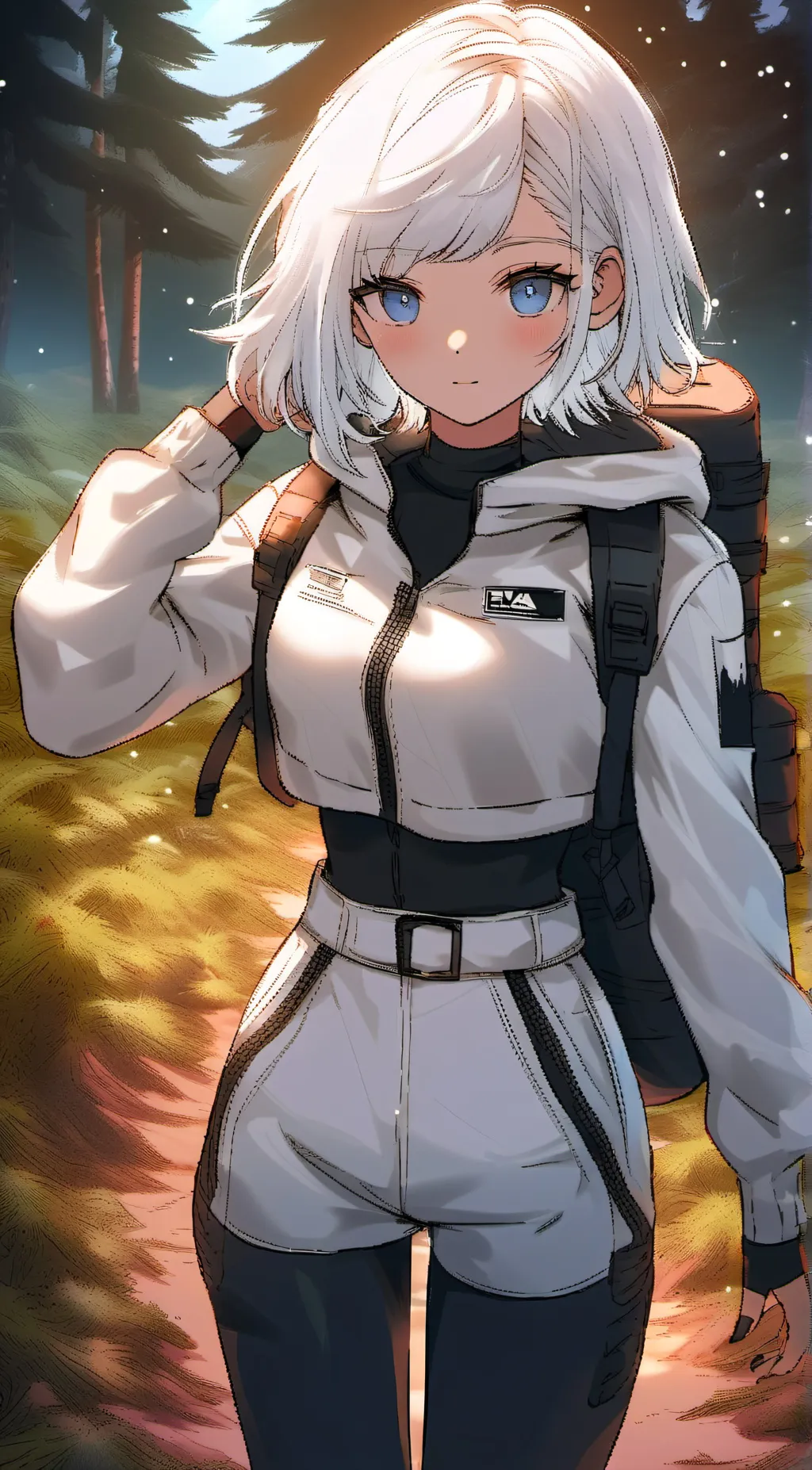 ai character: June Song background